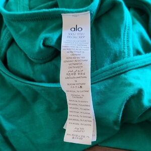 ALO Yoga Teal Tank Top